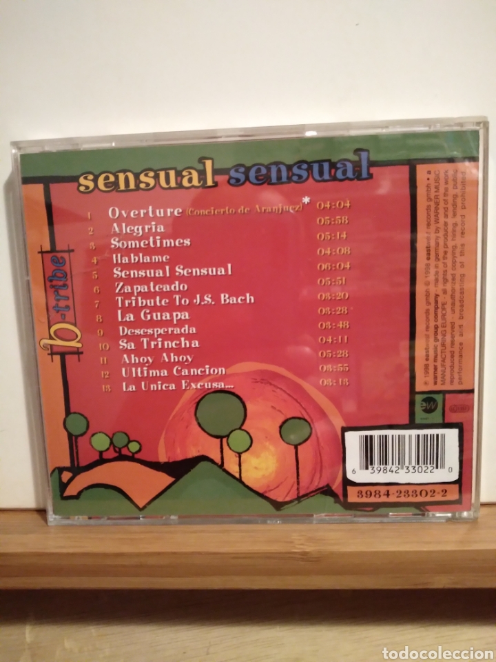 CDs de m&uacute;sica: B- TRIBE - SENSUAL SENSUAL - EU.98 - Foto 2