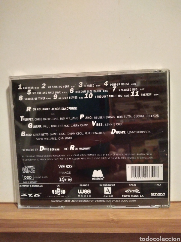CDs de m&uacute;sica: RON HOLLOWAY - SLANTED - EU. - Foto 2