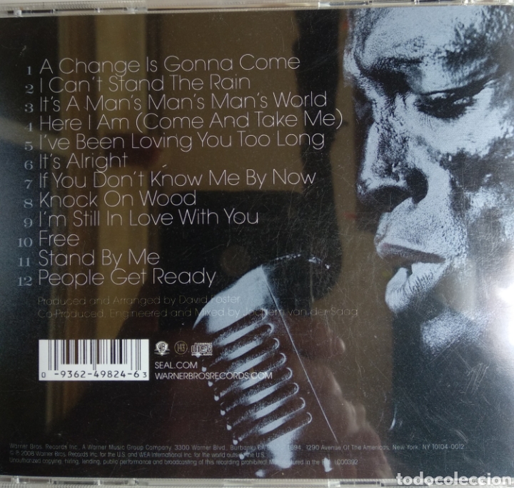 CDs de m&uacute;sica: *SEAL SOUL, US, WARNER, 2008 - Foto 2