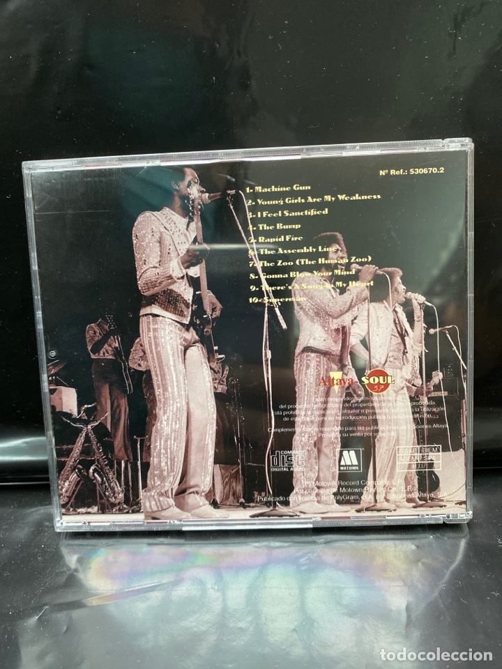 CDs de m&uacute;sica: CD COMMODORES, MACHINE GUN. Cd como nuevo, no precintado - Foto 2