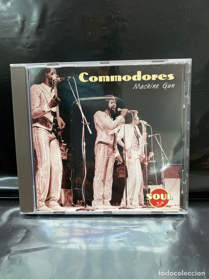 CDs de m&uacute;sica: CD COMMODORES, MACHINE GUN. Cd como nuevo, no precintado - Foto 1