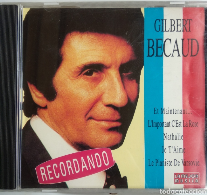 CDs de m&uacute;sica: *GILBERT BECAUD, RECORDANDO, SPAIN, 1994 - Foto 1