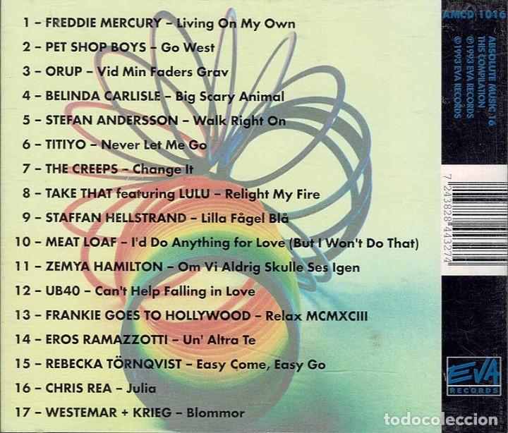 CDs de m&uacute;sica: Absolute Music 16. CD - Foto 2