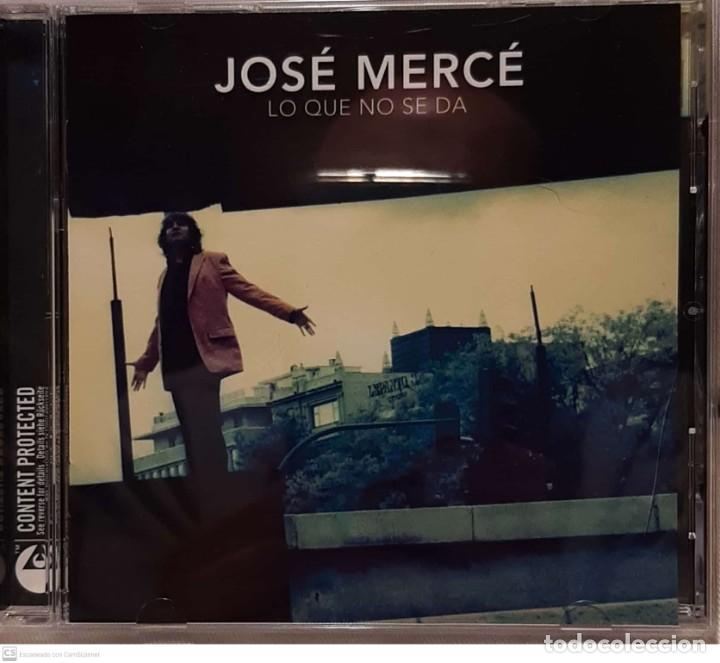 CDs de m&uacute;sica: Jos&eacute; Merc&eacute; &lrm;&ndash; Lo Que No Se Da - Foto 1
