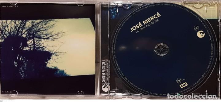 CDs de m&uacute;sica: Jos&eacute; Merc&eacute; &lrm;&ndash; Lo Que No Se Da - Foto 2