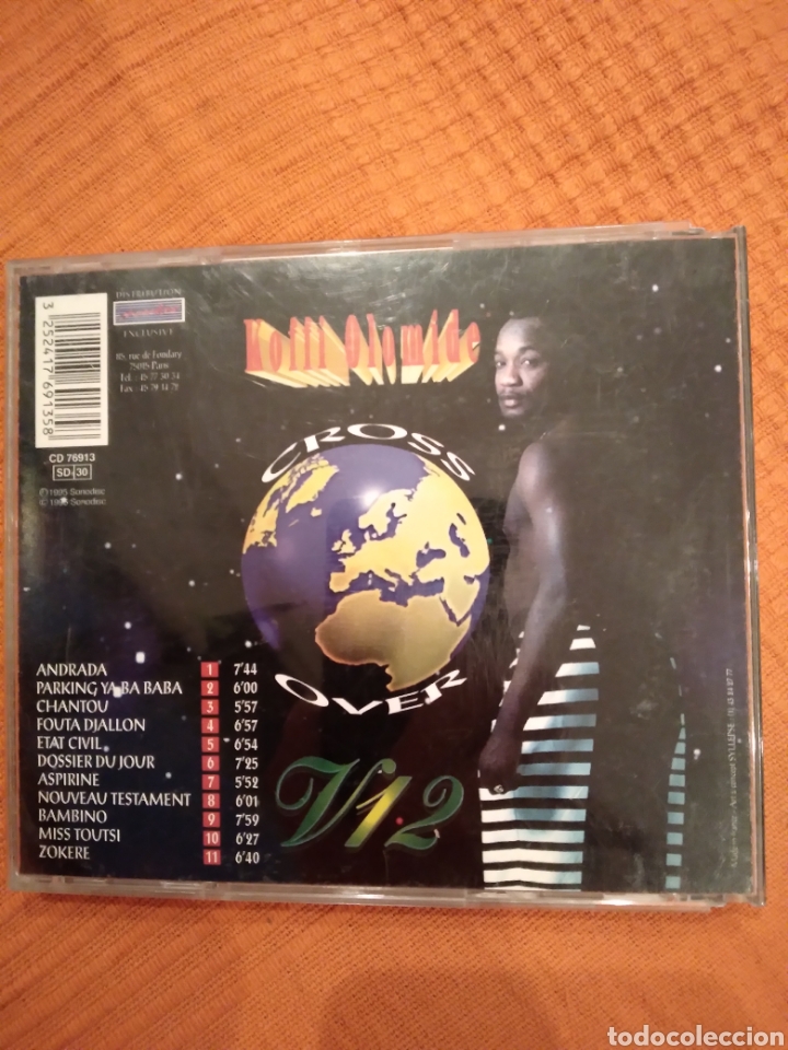 CDs de m&uacute;sica: KOFFI OLOMIDE - V 12 - FRNC.95 - Foto 2