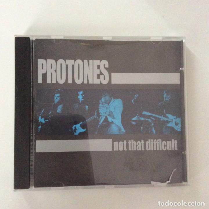 CDs de m&uacute;sica: CD Protones &ndash; Not That Difficult. Powerpop - Foto 1