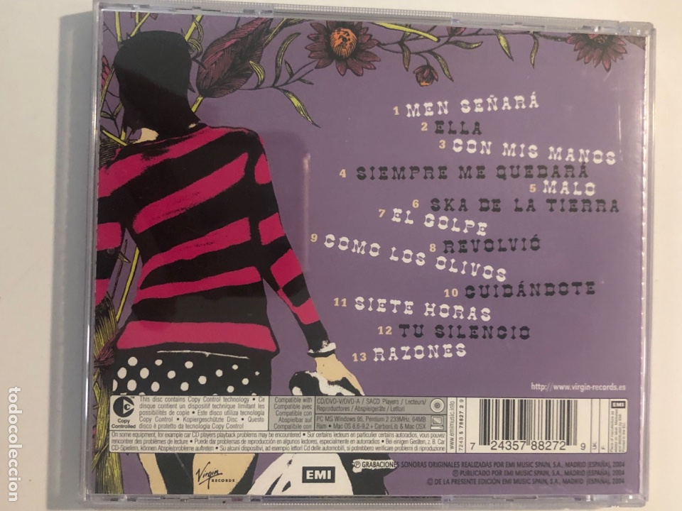CDs de m&uacute;sica: Cd Bebe pafuera telara&ntilde;as - Foto 2