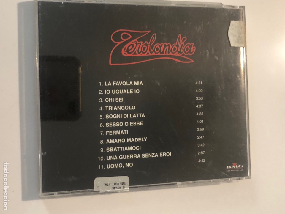 CDs de m&uacute;sica: Cd Renato zero zerolandia - Foto 2