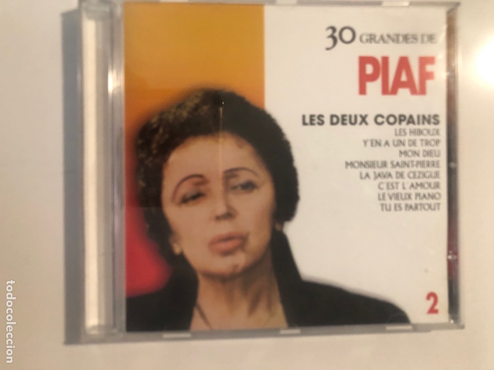 CDs de m&uacute;sica: Cd edith piaf les deux copains - Foto 1