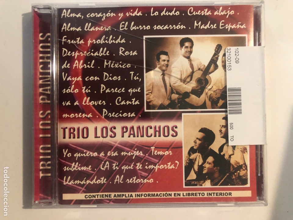 CDs de m&uacute;sica: Cd trio los panchos - Foto 1