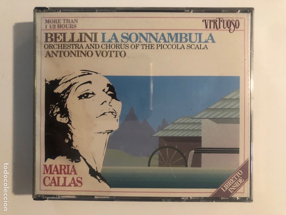 CDs de m&uacute;sica: Cd mar&iacute;a callas la sonnambula - Foto 1