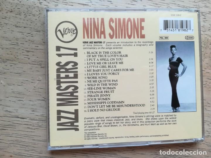 CDs de m&uacute;sica: Nina Simone. Jazz Masters. CD - Foto 2