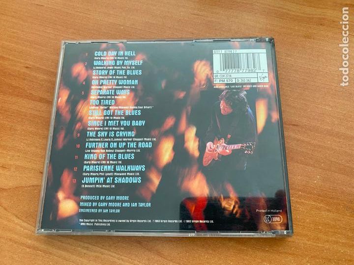 CDs de m&uacute;sica: GARY MOORE (BLUES ALIVE) CD 13 CANCIONES (CDI1) - Foto 3