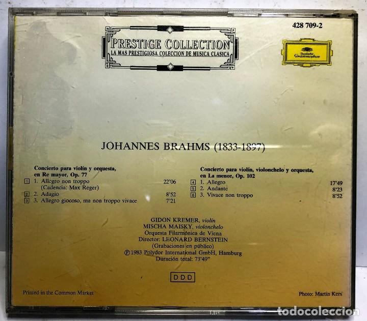 CDs de m&uacute;sica: Prestige Collection - CD N&ordm; 55 - Brahms &ndash; Leonard Bernstein - CD, Compilation - Foto 3