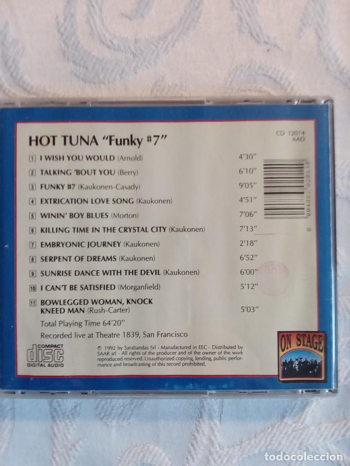 CDs de m&uacute;sica: HOT TUNA - Funky 7 - Foto 2