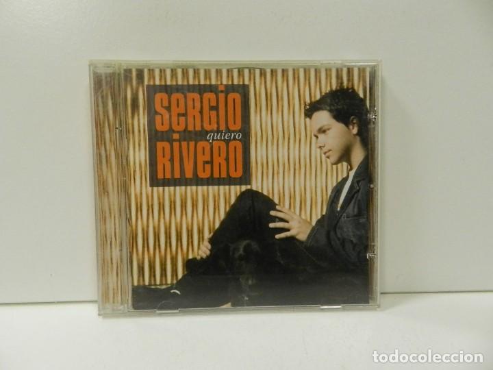 CDs de m&uacute;sica: DISCO CD. Sergio Rivero &ndash; Quiero. COMPACT DISC. - Foto 1