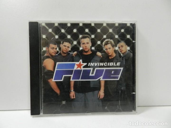 CDs de m&uacute;sica: DISCO CD. Five &ndash; Invincible. COMPACT DISC. - Foto 1