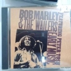 CDs de Música: BOB MARLEY & THE WAILERS EARLY MUSIC FEATURING PETER TOSH - CD. Lote 329816173