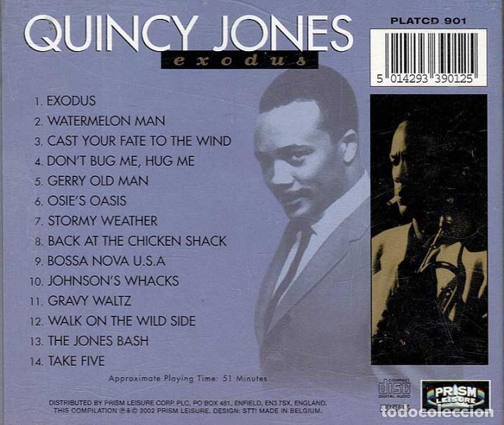 CDs de m&uacute;sica: Quincy Jones - Exodus. CD - Foto 2