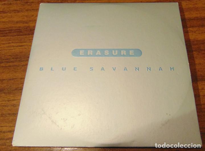 CDs de m&uacute;sica: ERASURE - BLUE SAVANNAH - CDSINGLE 3 TEMAS - Foto 2