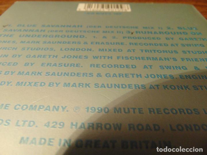 CDs de m&uacute;sica: ERASURE - BLUE SAVANNAH - CDSINGLE 3 TEMAS - Foto 5