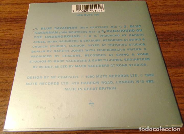CDs de m&uacute;sica: ERASURE - BLUE SAVANNAH - CDSINGLE 3 TEMAS - Foto 6