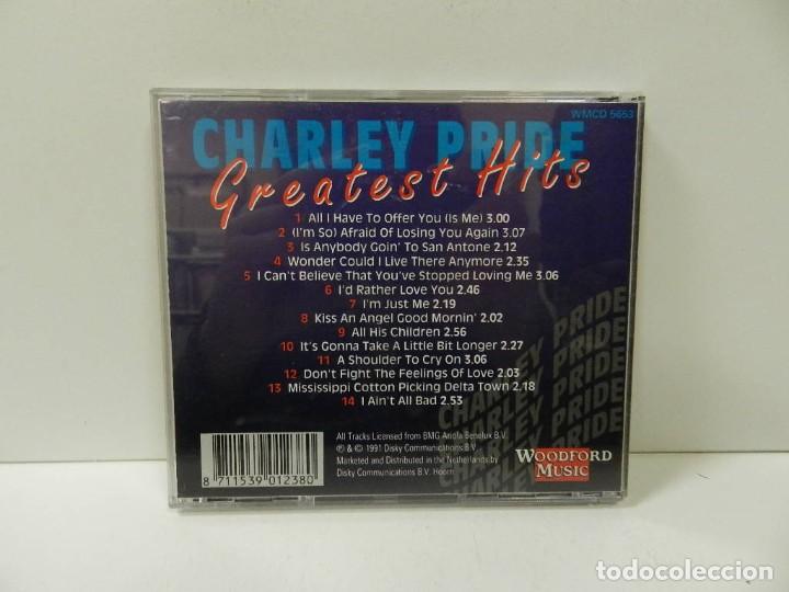 CDs de m&uacute;sica: DISCO CD. Charley Pride &ndash; Greatest Hits. COMPACT DISC. - Foto 2