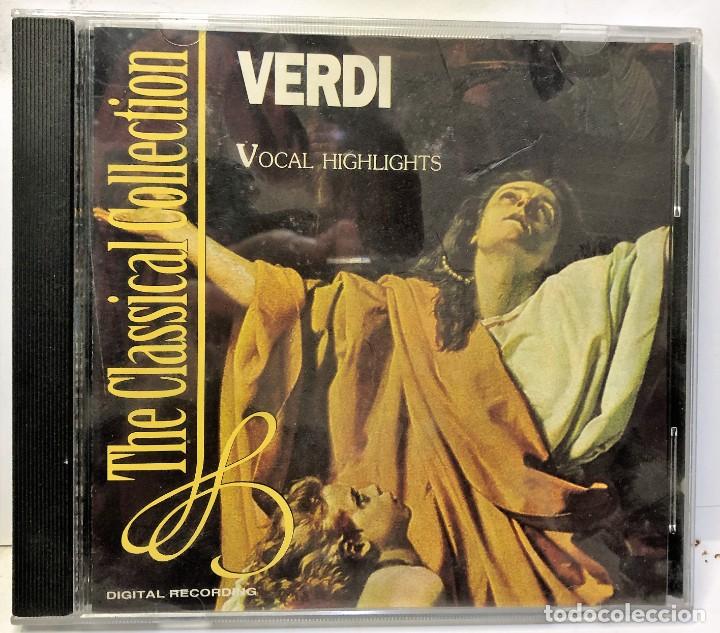 CDs de m&uacute;sica: Verdi &ndash; Vocal Highlights - CD, Remastered - Foto 1