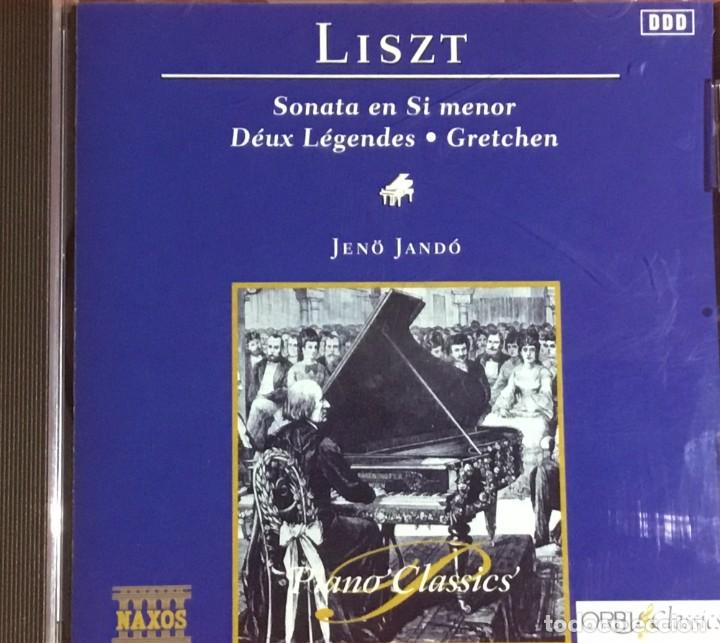 CDs de m&uacute;sica: LISZT - SONATA EN SI MENOR - Foto 1