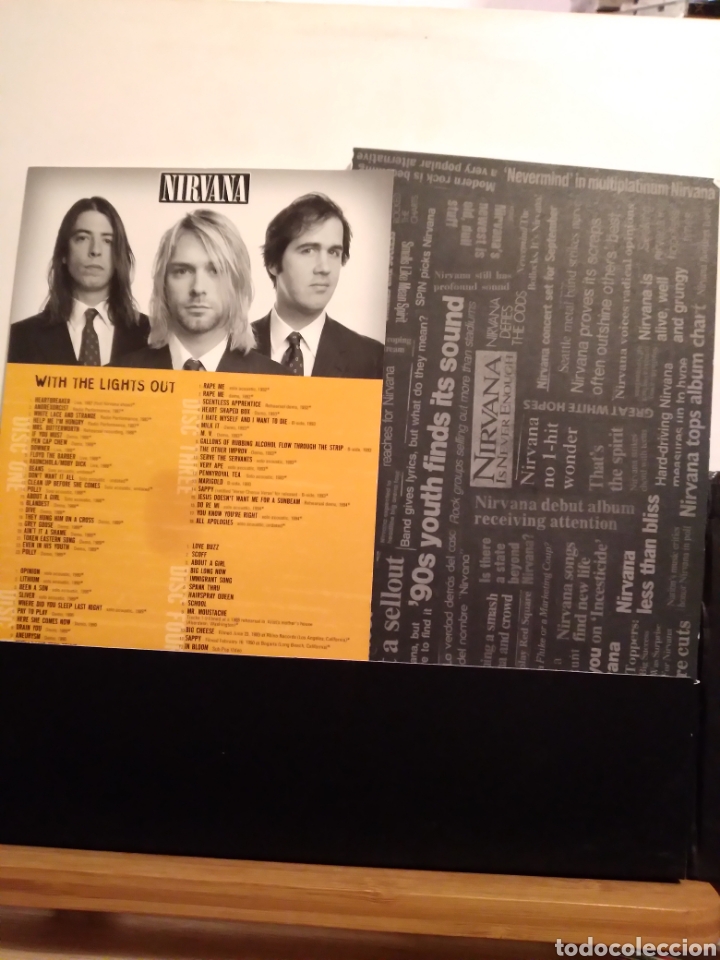 CDs de m&uacute;sica: BOX SET NIRVANA- WITH THE LIGHTS OUT - 3 CD + 1 DVD - Foto 3