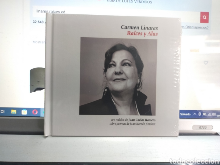 CD de M&uacute;sica: Carmen Linares CD libro Digipack ra&iacute;ces y alas precintado