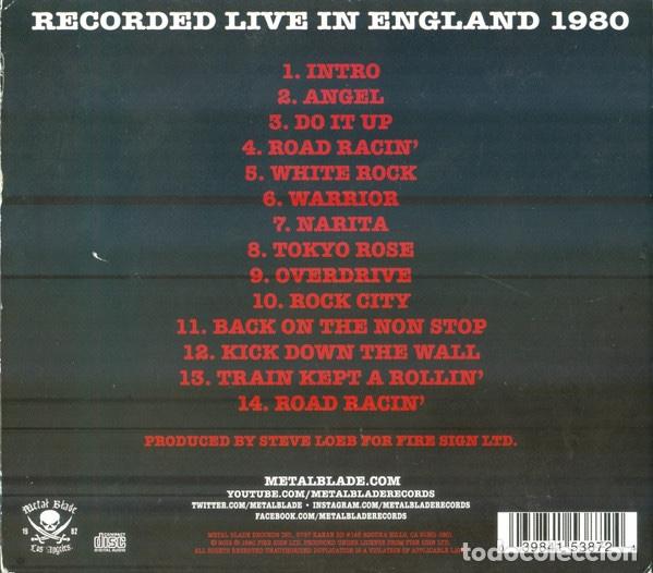 CDs de m&uacute;sica: RIOT - RIOT LIVE, DIGIPACK - Foto 2