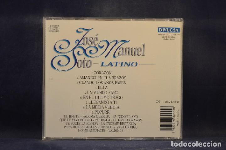 CDs de m&uacute;sica: JOS&Eacute; MANUEL SOTO - LATINA - CD - Foto 2