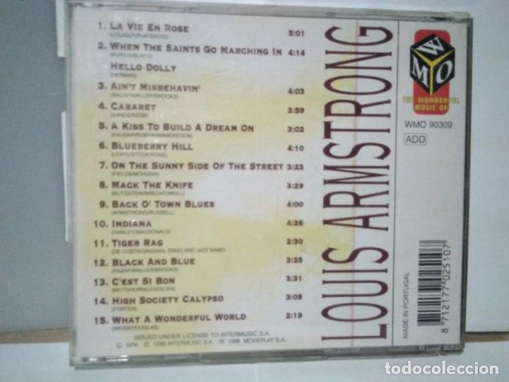 CDs de m&uacute;sica: CD LOUIS ARMSTRONG usado - Foto 3