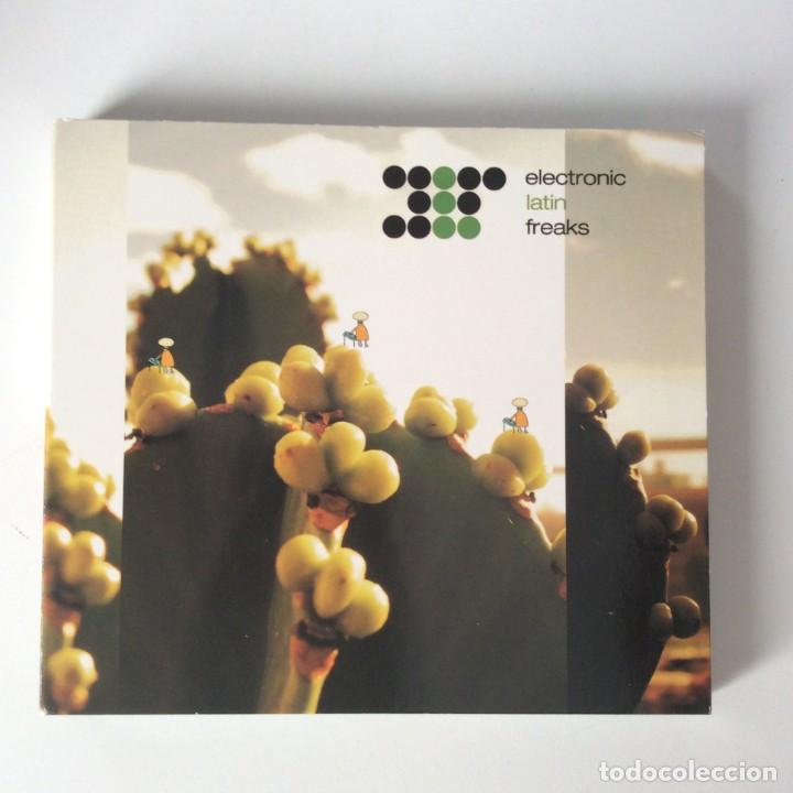CDs de m&uacute;sica: CD Electronic Latin Freaks. Recopilatorio - Foto 1