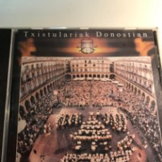 CDs de Música: CD. TXISTULARIAK DONOSTIAN. ZUZENEKO KONTZERTUA. 2000.