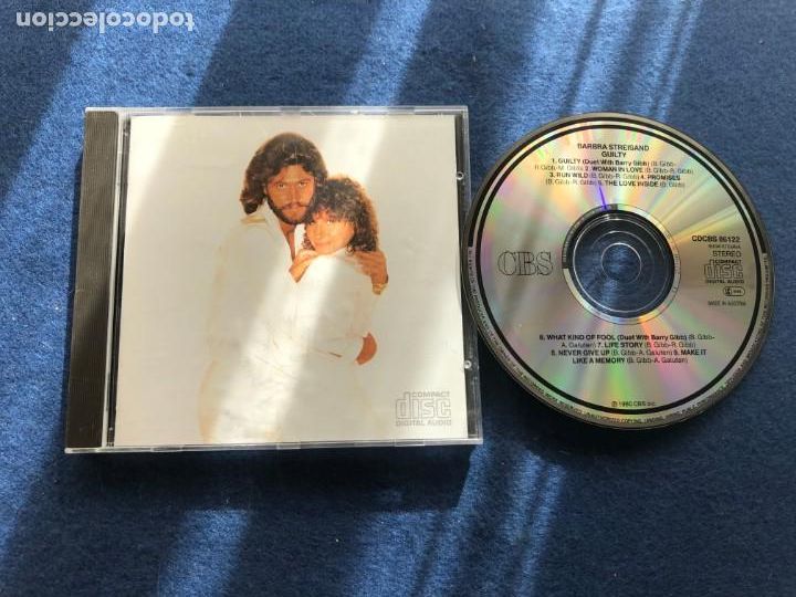 CDs de M&uacute;sica: BARBRA STREISAND GUILTY - CD MUSICA KREATEN