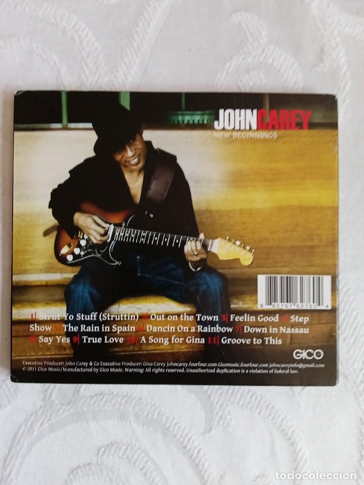 CDs de m&uacute;sica: JOHN CAREY - New beginnings - Foto 2