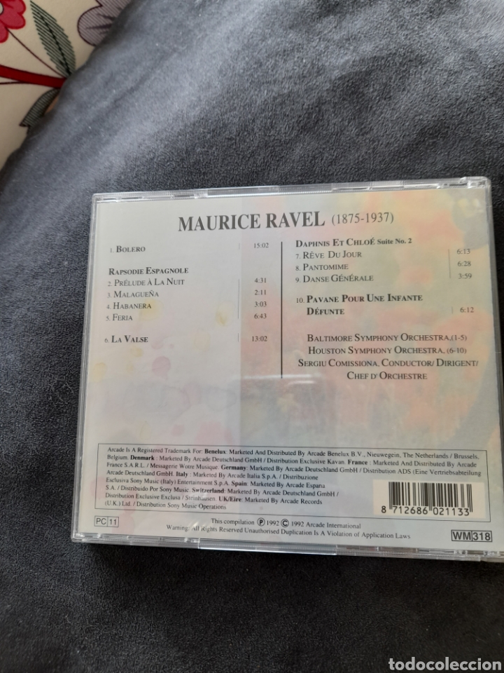 CDs de m&uacute;sica: Ravel. CD - Foto 2
