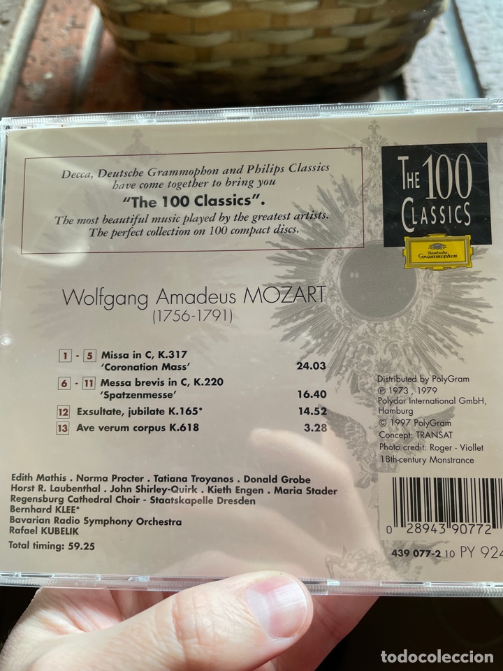 CDs de m&uacute;sica: Misa de la coronaci&oacute;n. Kubelik. - Foto 2
