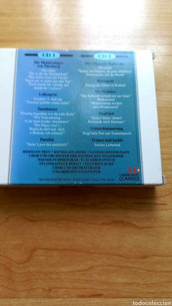 CDs de m&uacute;sica: WAGNER EDICI&Oacute;N ESPECIAL 2 CDs - Foto 2