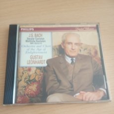 CDs de Música: CD. BACH - SECULAR CANTATAS BWV 205 & 214. GUSTAV LEONHARDT. DIGITAL CLASSICS.. Lote 330957518