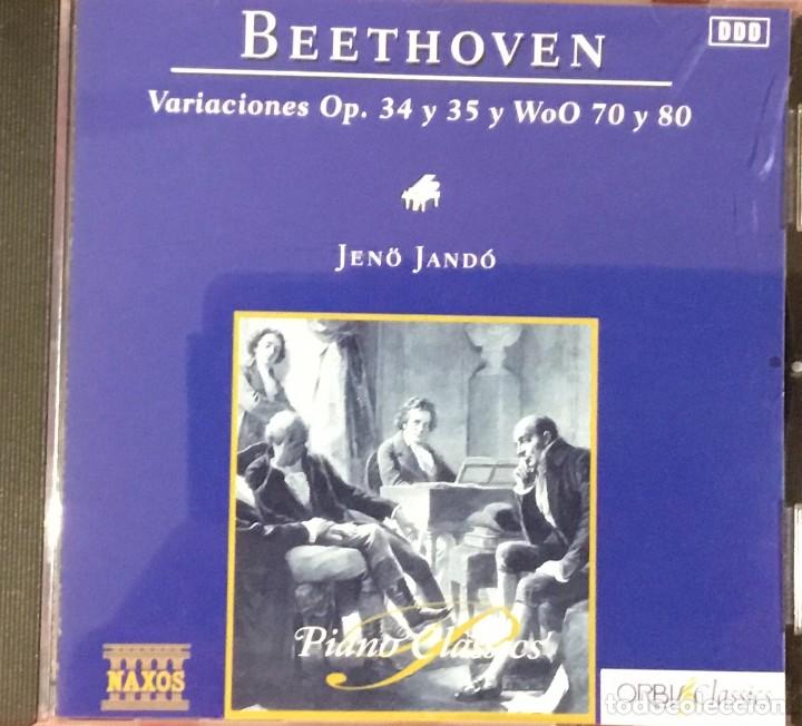 CDs de m&uacute;sica: BEETHOVEN - VARIACIONES OP. 34 Y 35 - Foto 1