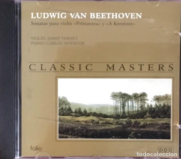 CDs de m&uacute;sica: BEETHOVEN - SONATAS PARA VIOLIN &rdquo;PRIMAVERA&rdquo; - Foto 1