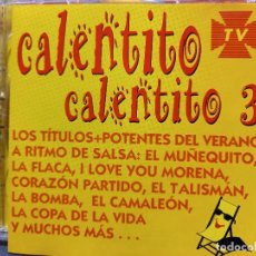 CDs de Música: CALENTITO, CALENTITO 3 (VARIOS) DOBLE CD BOY 1998 PEPETO