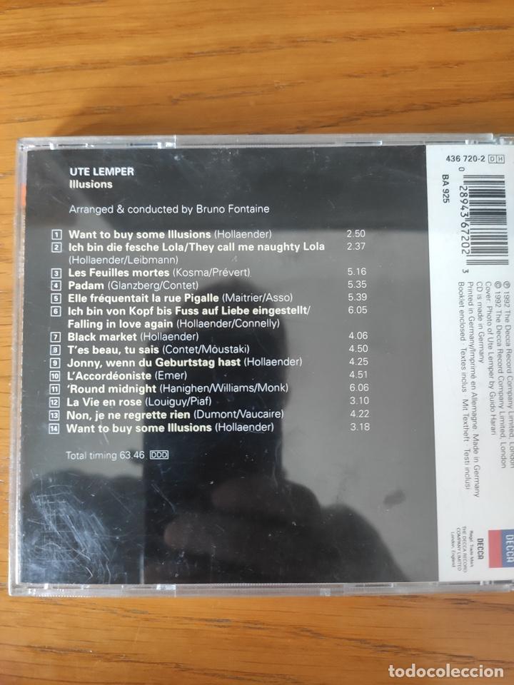 CDs de m&uacute;sica: UTE LEMPER Illusions - Foto 2