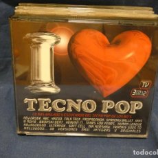 CDs de Música: PACC167 TRIPE COMPACT DISC BUEN ESTADO GENERAL I LOVE TECNO POP. Lote 331298718