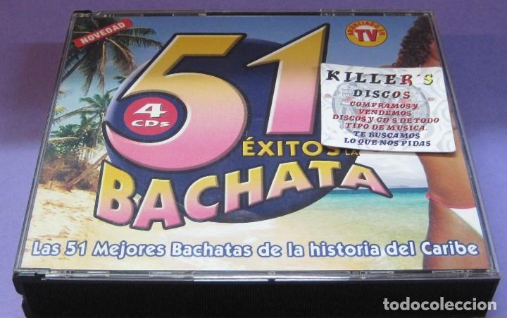 CDs de m&uacute;sica: 51 &eacute;xitos de la bachata - 4x CD - Foto 1