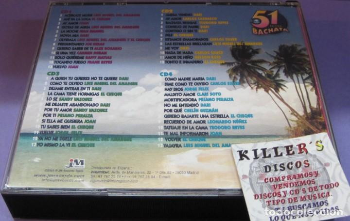 CDs de m&uacute;sica: 51 &eacute;xitos de la bachata - 4x CD - Foto 2